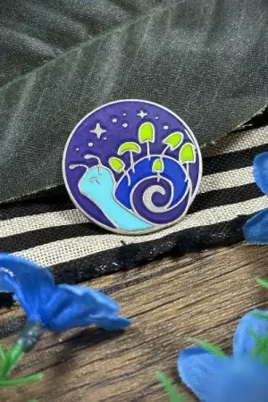 Top Pick Night Snail Needle Minder by Stitch Crypt