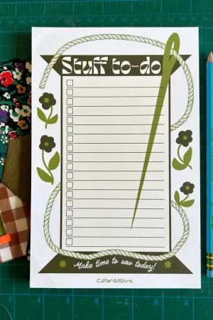 Stuff To-do Notepad Fast Shipping