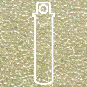 Miyuki Japanese Seed Beads Size 8/0 - Crystal Ivory Gold (Color #92442) Best Choice