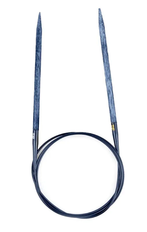 No Minimum Order LYKKE Indigo 16 Inch Circular Wooden Needle - US 8 (5.00 mm)