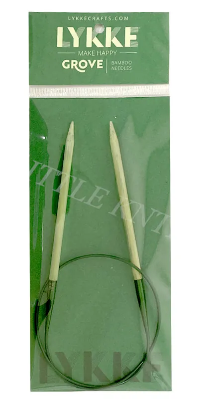 Fan Favorite LYKKE Grove 24 Inch Circular Wooden Needle - US 6 (4mm)