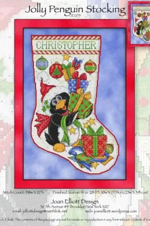 Original Jolly Penguin Stocking