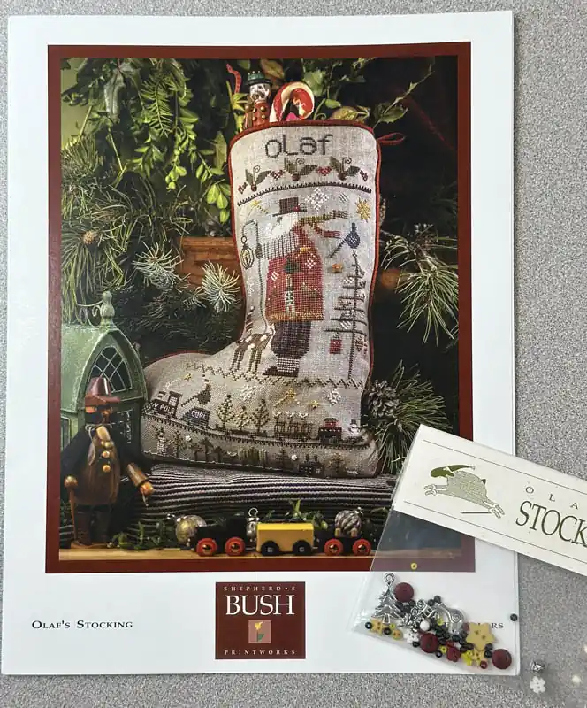 Bulk Order Olaf's Stocking w/Charm Pack