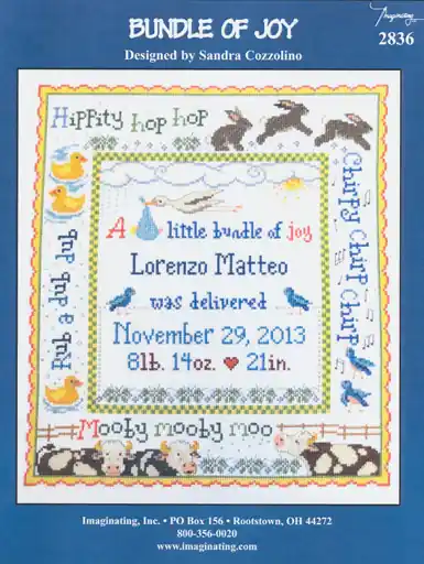 Bundle of Joy - (Cross Stitch) Holiday Sale