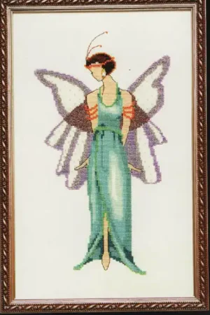 Final Sale Jade Blue Spring Garden Party Pixie Couture
