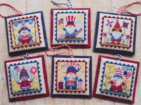 Bargain Patriotic Gnome Littles