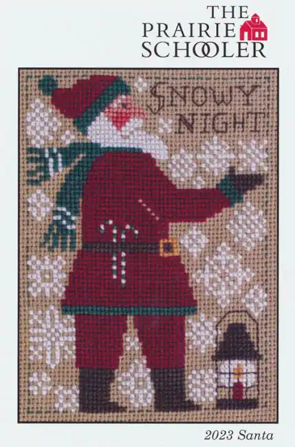 Handmade 2023 Santa Prairie Schooler Santa