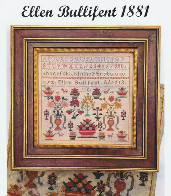 Exclusive Offer Ellen Bullifent 1881 Sampler
