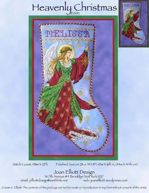 Limited Edition Heavenly Christmas Stocking