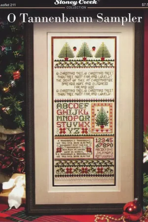 Fast Shipping O Tannenbaum Sampler - (Cross Stitch)