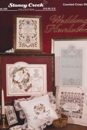 Fast Shipping Wedding Heirlooms - (Cross Stitch)