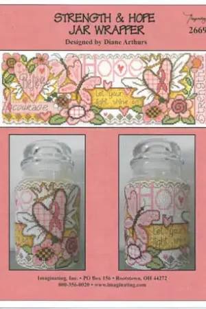 Big Sale Strength & Hope Jar Wrapper