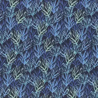 Bulk Order Wilmington Prints Underwater Wonders Deane Beesley Deep Blue Coral Reef