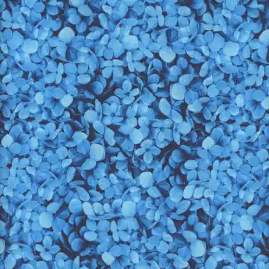 Crafted Timeless Treasures Fabrics Midnight Blooms Blue Packed Hydrangea Petals