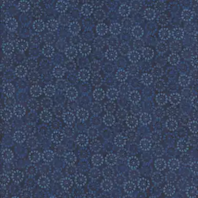Bargain Windham Fabrics Banyan Mini Medallion Navy