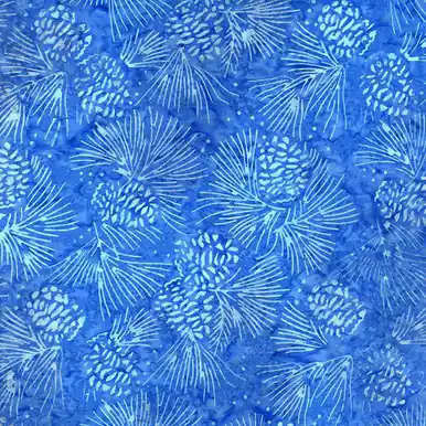 Deal Timeless Treasures Fabrics Tonga Batik Crystal Pinecones and Pine Needles Aspen