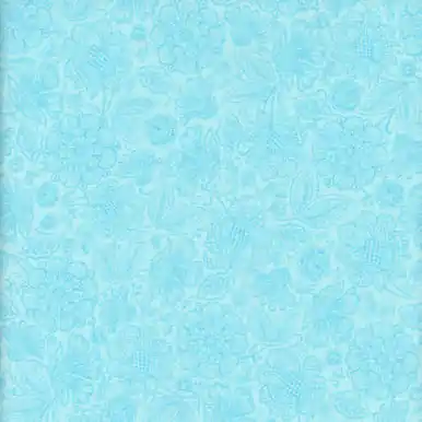 Timeless Treasures Fabrics Indigo Garden Chong A Hwang Aqua Packed Jacobean Toile Genuine