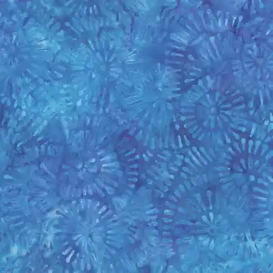Wilmington Prints Sea Stars Batiks Blue Pins and Needles Modern