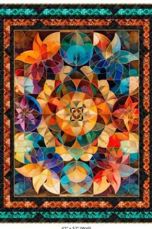Quilting Treasures Solstice Panel Wall Hanging Quilt Kit Buy Online