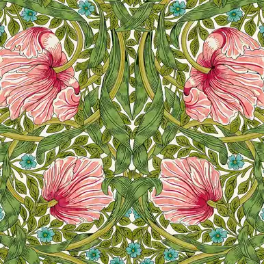 FreeSpirit Fabrics Bedford Park by William Morris & Co Pimpernel Green Brand New