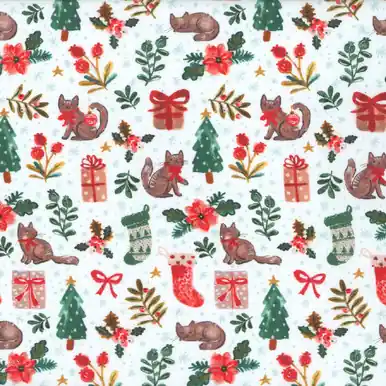 Dear Stella Fabrics Baby It's Cold Outside Clara Jean White 'Tis The Season Popular