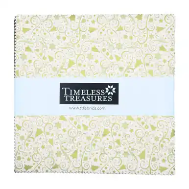 Timeless Treasures Fabrics Christmas Holiday Blenders Layer Cake 42 Ten Inch Squares Holiday Top Rated