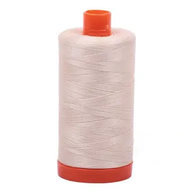 Aurifil Cotton Mako Thread 50 Weight 1422 Yards Light Sand Hassle-Free Returns