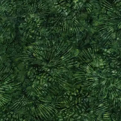 Flash Sale Timeless Treasures Fabrics Tonga Batik Mistletoe Pinecones and Pine Needles Holly