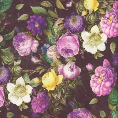Popular FreeSpirit Fabrics Purple Palette by Tim Holtz Eclectic Elements Purple Flower Shop Purple