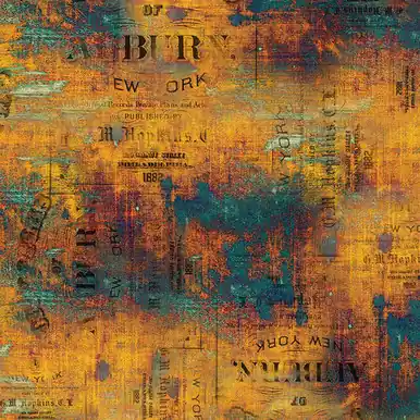Free Returns Free Spirit Fabrics Abandoned by Tim Holtz Urban Grunge Patina