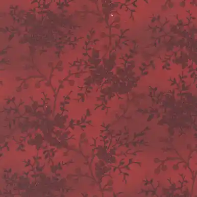 Limited Time Windham Fabrics Garden Tale Jeanne Horton 108 Inch Wide Quilt Back Floral Vine Ruby