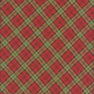 High Quality Clothworks Fabrics Katie Pertiet Red Green Black Holiday Nostalgia Diagonal Plaid