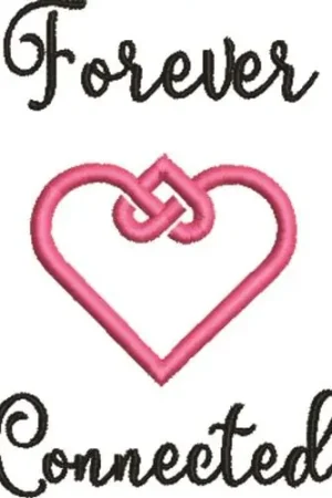 Forever Connected Embroidery Design Super Sale