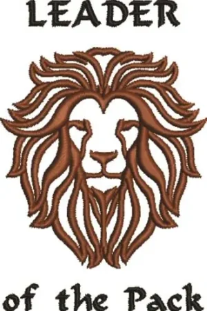 Leader Of The Pack Embroidery Design Hot Deal