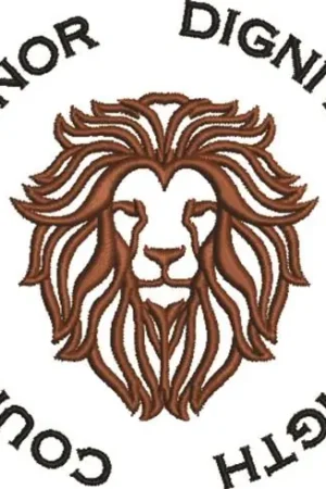 Mega Sale Honor Dignity Strength Courage Embroidery Design