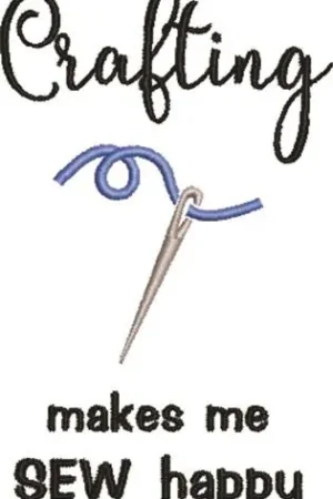 Last Chance Sew Happy Embroidery Design
