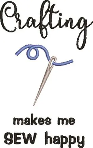 Last Chance Sew Happy Embroidery Design