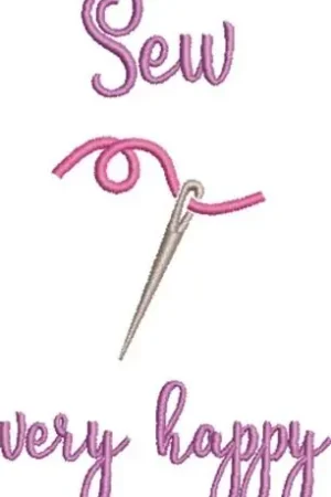 In Demand Sew Very Happy Embroidery Design