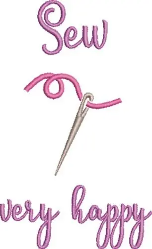 In Demand Sew Very Happy Embroidery Design