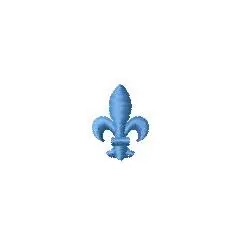 Fleur-De-Lis Embroidery Design Hot Deal
