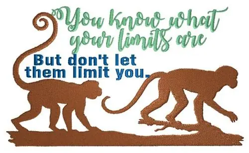 You Know Your Limits Embroidery Design Place Order