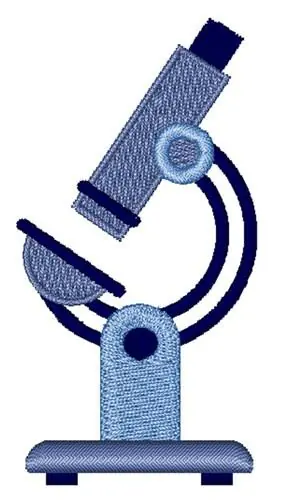 Free Returns Microsccope Embroidery Design