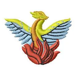 Best Choice Phoenix Embroidery Design