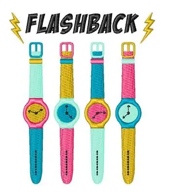Money Back Guarantee Flashback Embroidery Design