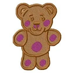 Teddy Bear Embroidery Design Exclusive
