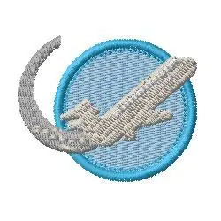 Plane Embroidery Design Luxury