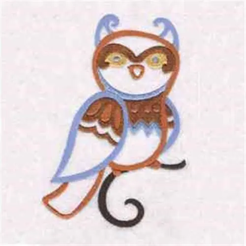 Native Owls Embroidery Design Viral