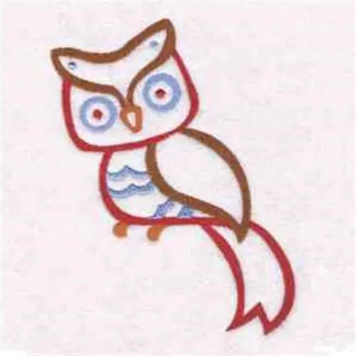 In Demand Wise Owl Embroidery Design