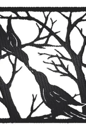 Bird Scene Embroidery Design Exclusive Offer
