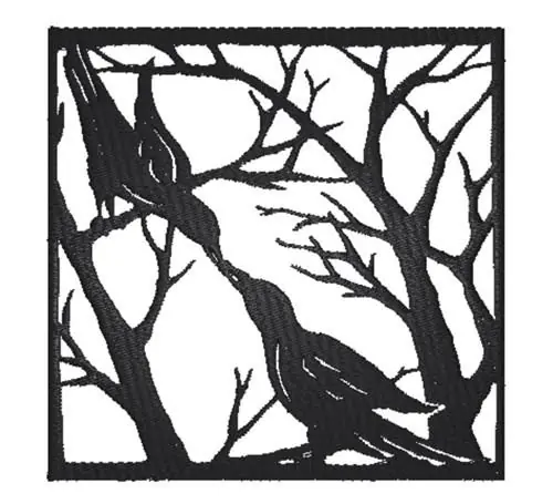 Bird Scene Embroidery Design Exclusive Offer
